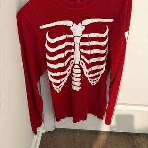 Women’s size Small (S) Supreme Red Long Sleeve Shirt